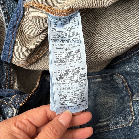 Guess vintage Denim Blue‎ Women's denim jumpsuit size 8 - Picture 5 of 14